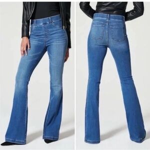 SPANX Women's Skinny Jeans in Medium Blue Wash - size M
